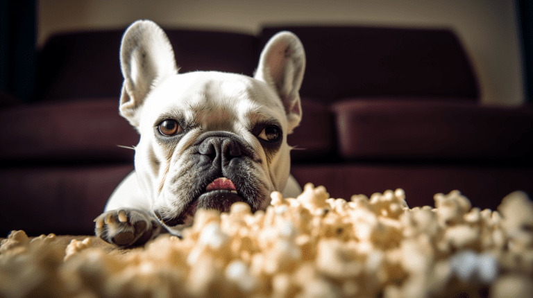 is popcorn safe for dogs