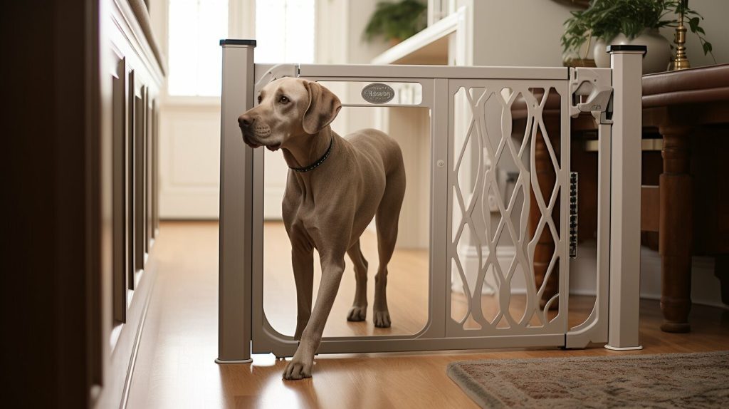 secure dog gate for energetic dogs
