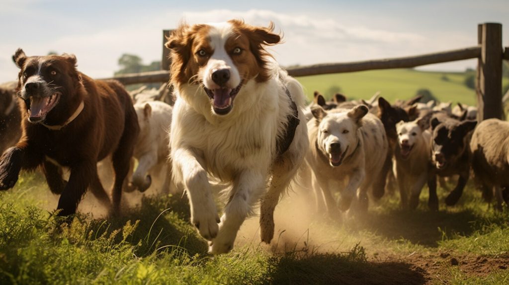 Dogs in Hunting and Agriculture