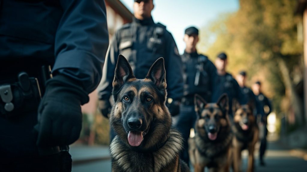 German Shepherds in Law Enforcement