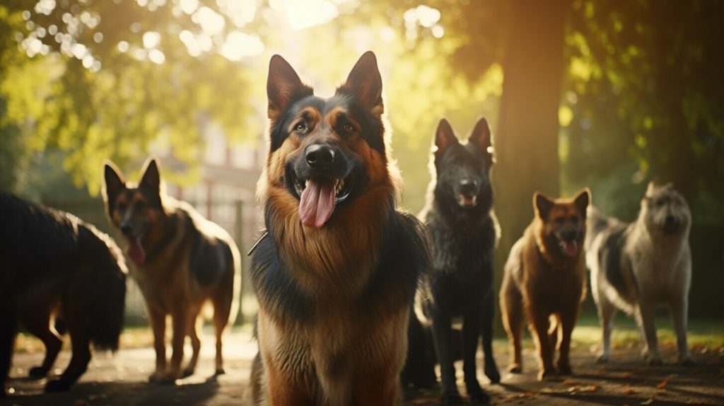 Introducing German Shepherds to other dogs