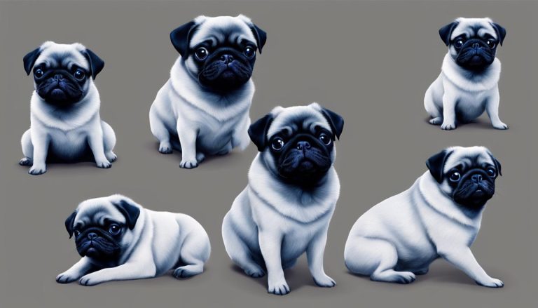 blue pug