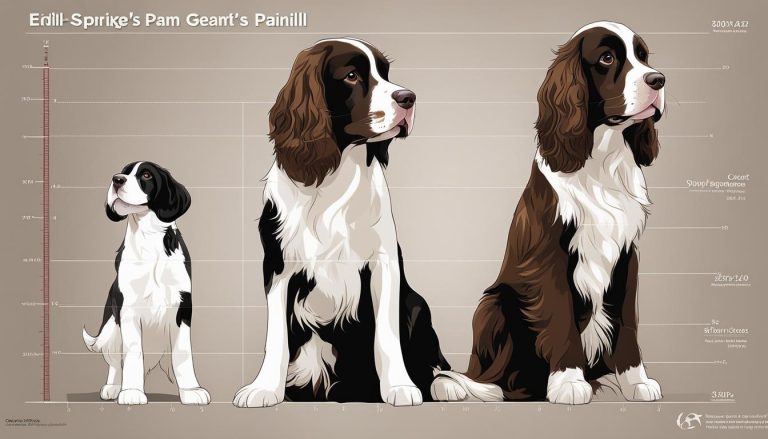 when do english springer spaniels stop growing