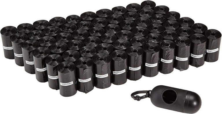 Dog Owners' Top Choice: Amazon Basics Leakproof Poop Bags Review