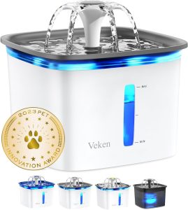 Hydrate Your Pets: Veken 95oz Automatic Cat & Dog Water Fountain Review
