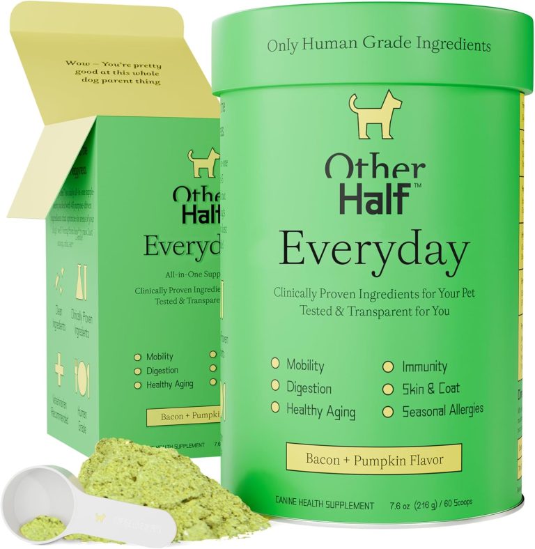Boost Your Dog's Health: A Review of Other Half Everyday Multivitamin Supplement