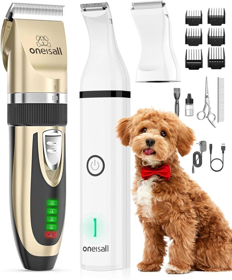 Grooming Made Easy: A Review of the oneisall Dog Clippers & Paw Trimmer Kit