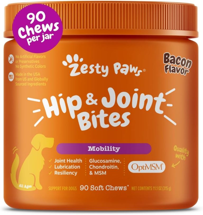 Revitalize Your Dog's Mobility: Zesty Paws Hip and Joint Supplement Review