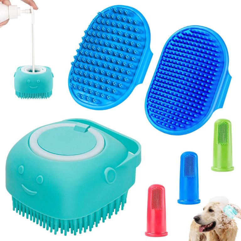 Transform Bath Time: Review of Comotech 3PCS Dog Bath Brush – The Ultimate Scrubber for Happy Pups!