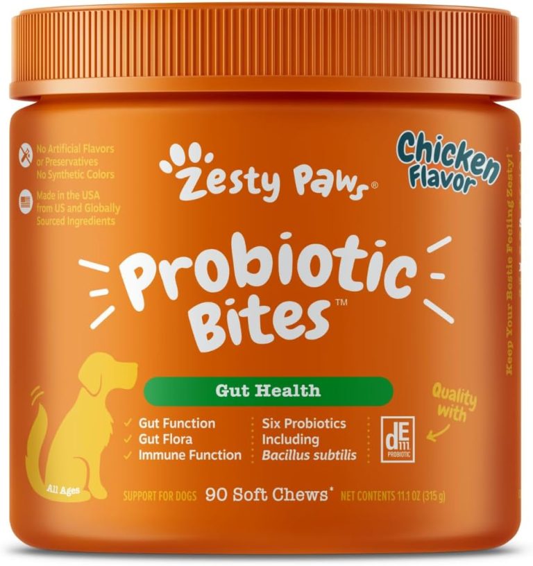 Transform Your Dog's Digestion: Zesty Paws Probiotics Review