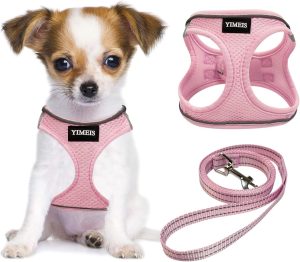 Ultimate Comfort: YIMEIS No Pull Dog Harness & Leash for Happy Walks!