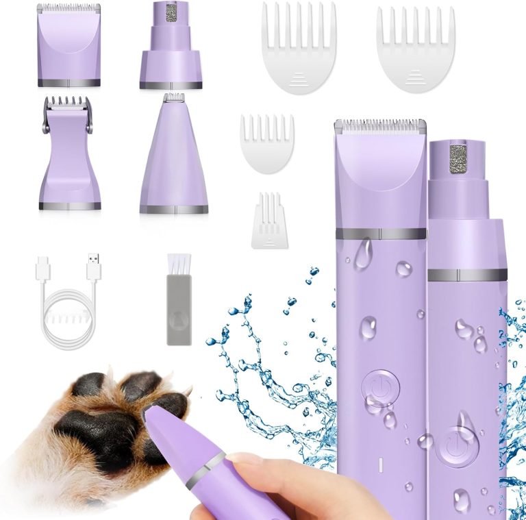 Ultimate Dog Grooming Clippers Kit: Quiet, Cordless & Multifunctional!