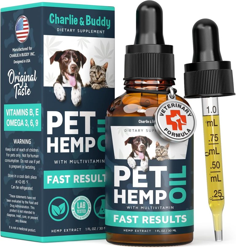 Unlock Relaxation: Charlie & Buddy Hemp Oil for Pawsome Pet Relief