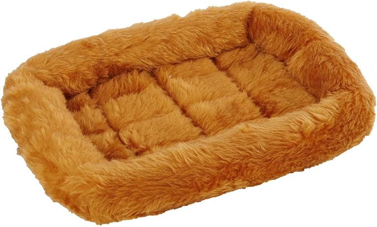 Cozy Comfort Awaits: MidWest Homes for Pets Cinnamon Fur Crate Bed Review