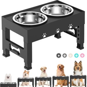Elevate Your Dog's Dining Experience: The Best Adjustable Elevated Dog Bowls Reviewed!