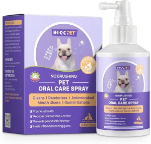 Freshen Your Furry Friend's Breath: HICC PET Oral Care Spray Review