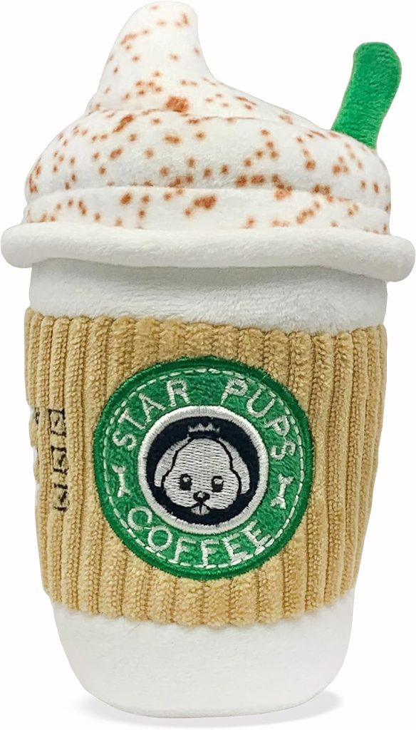 Pup'kin Spice Latte: The Pawsitively Perfect Fall Dog Toy!