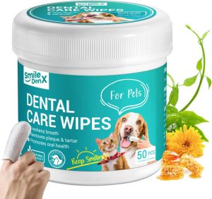 Refresh Your Pet's Smile: Dog Dental Care Finger Wipes Review