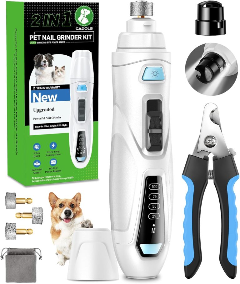 The Ultimate Review of the Super Quiet Dog Nail Grinder: A Must-Have for Every Pet Owner!