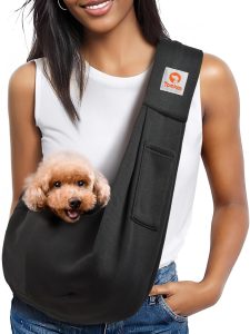 Unleash Comfort: A Review of the TOMKAS Dog Sling Carrier for Your Small Pooch!