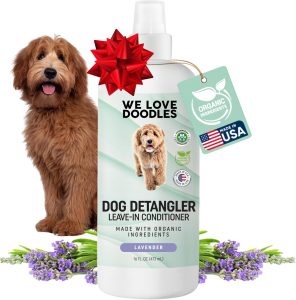 Unleash Smooth Fur: Discover We Love Doodles Dog Detangler Spray