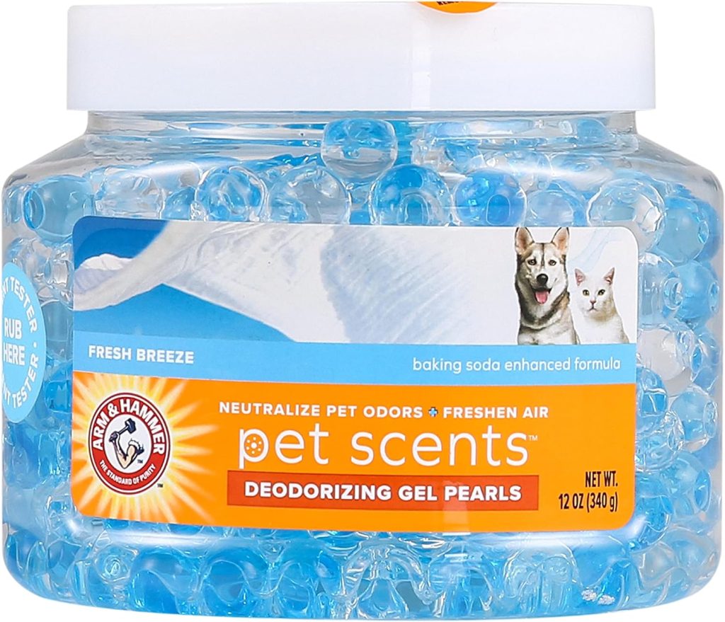 Breathe Easy: Review of Arm & Hammer Pet Scents Deodorizing Gel Beads