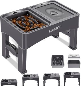 Elevate Your Pet's Dining Experience: UPSKY 2-in-1 Adjustable Dog Bowls Review