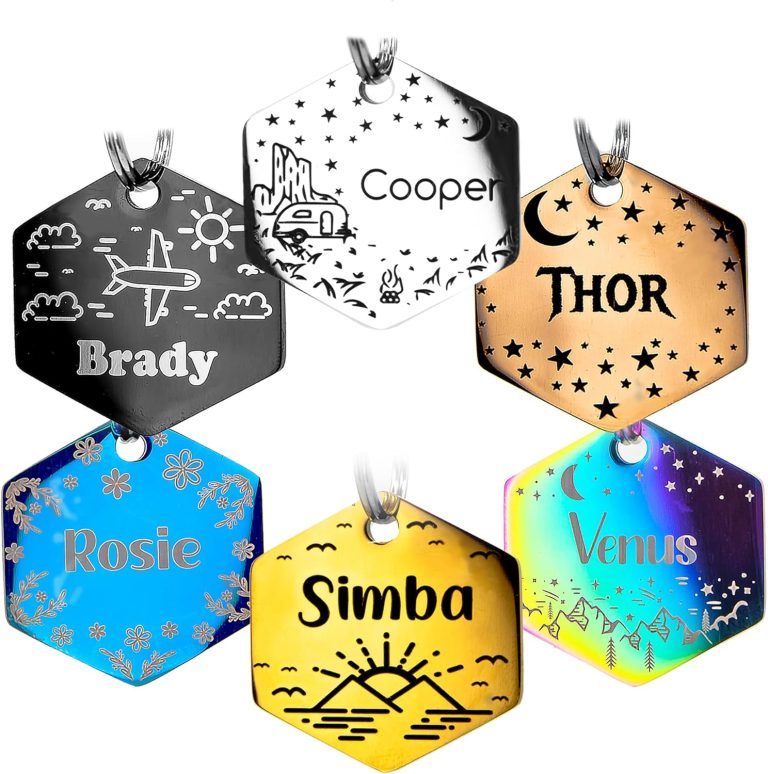 Engrave Your Love: Review of the Custom Stainless Steel Hexagon Dog Tag