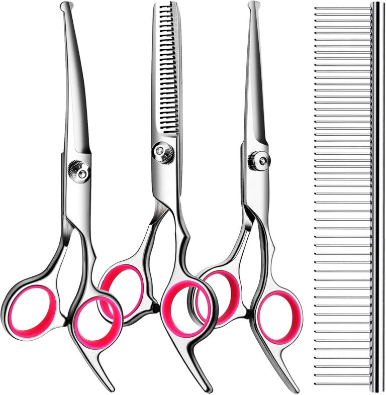 Groom Like a Pro: The Ultimate 5-in-1 Dog Grooming Scissors Kit Review