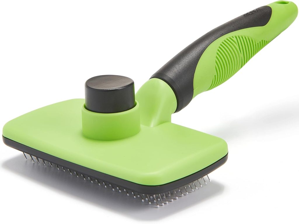 Groom Like a Pro: The Ultimate Self-Cleaning Slicker Brush for Shedding Pets!
