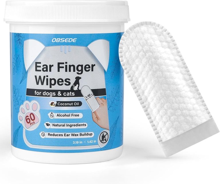 Keep Your Pets Fresh: OBSEDE Ear Cleaner Finger Wipes Review