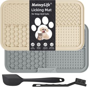 Keep Your Pets Happy: Review of MateeyLife's Lick Mats for Fun and Relaxation