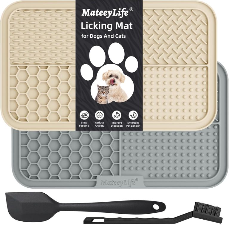 Keep Your Pets Happy: Review of MateeyLife's Lick Mats for Fun and Relaxation