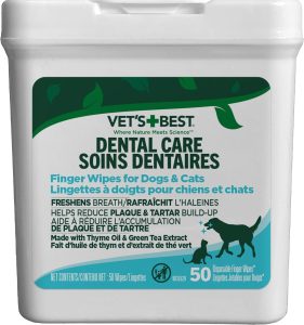 Revitalize Your Pet's Smile: Vet’s Best Finger Dental Wipes Review