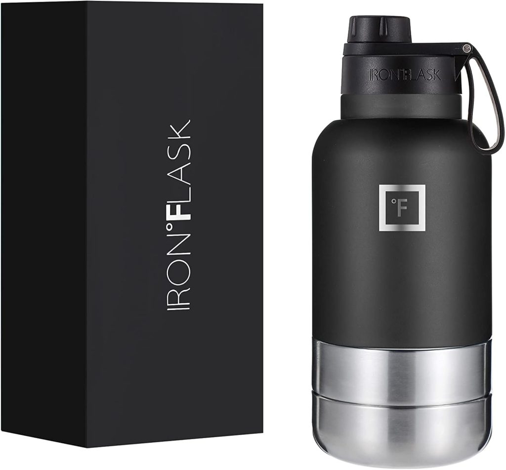 Stay Hydrated On-the-Go: Review of the IRON °FLASK Portable Dog Water Bottle & Bowl