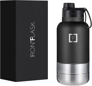 Stay Hydrated On-the-Go: Review of the IRON °FLASK Portable Dog Water Bottle & Bowl