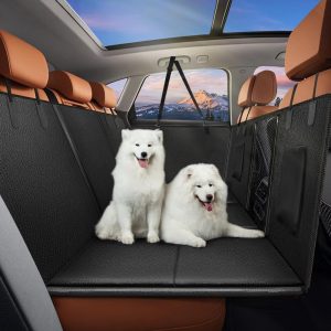 Ultimate Protection: Waterproof Back Seat Extender for Dogs - The Best Car Seat Cover for Pet Owners!