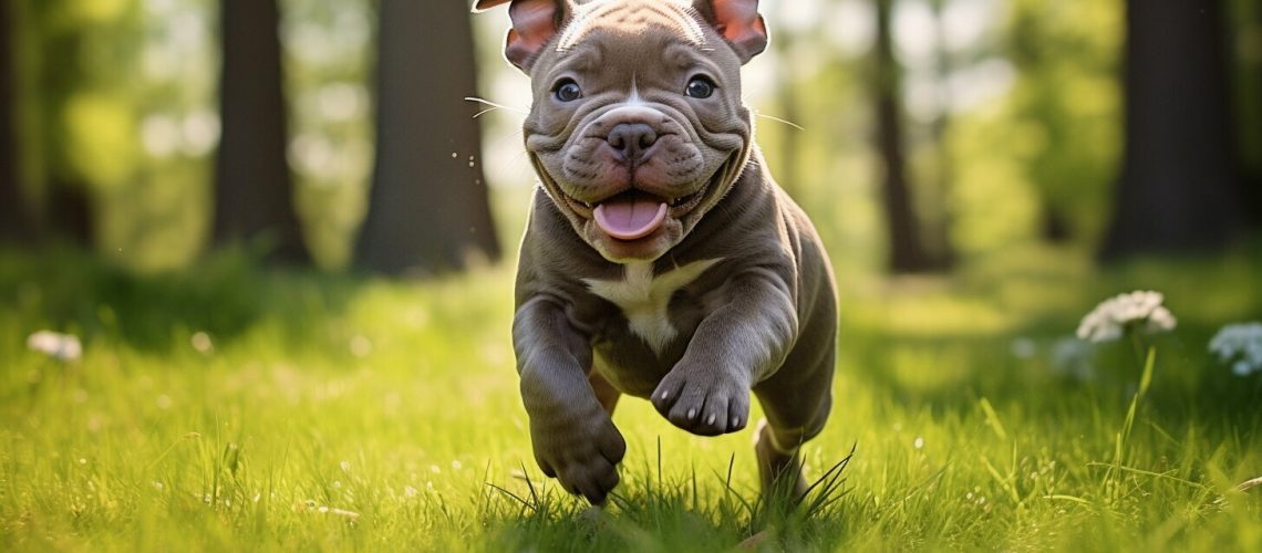 american bully puppy what to expect